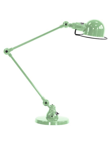 Outlet Jielde Signal Two Arm Desk Lamp - Water Green, Gloss