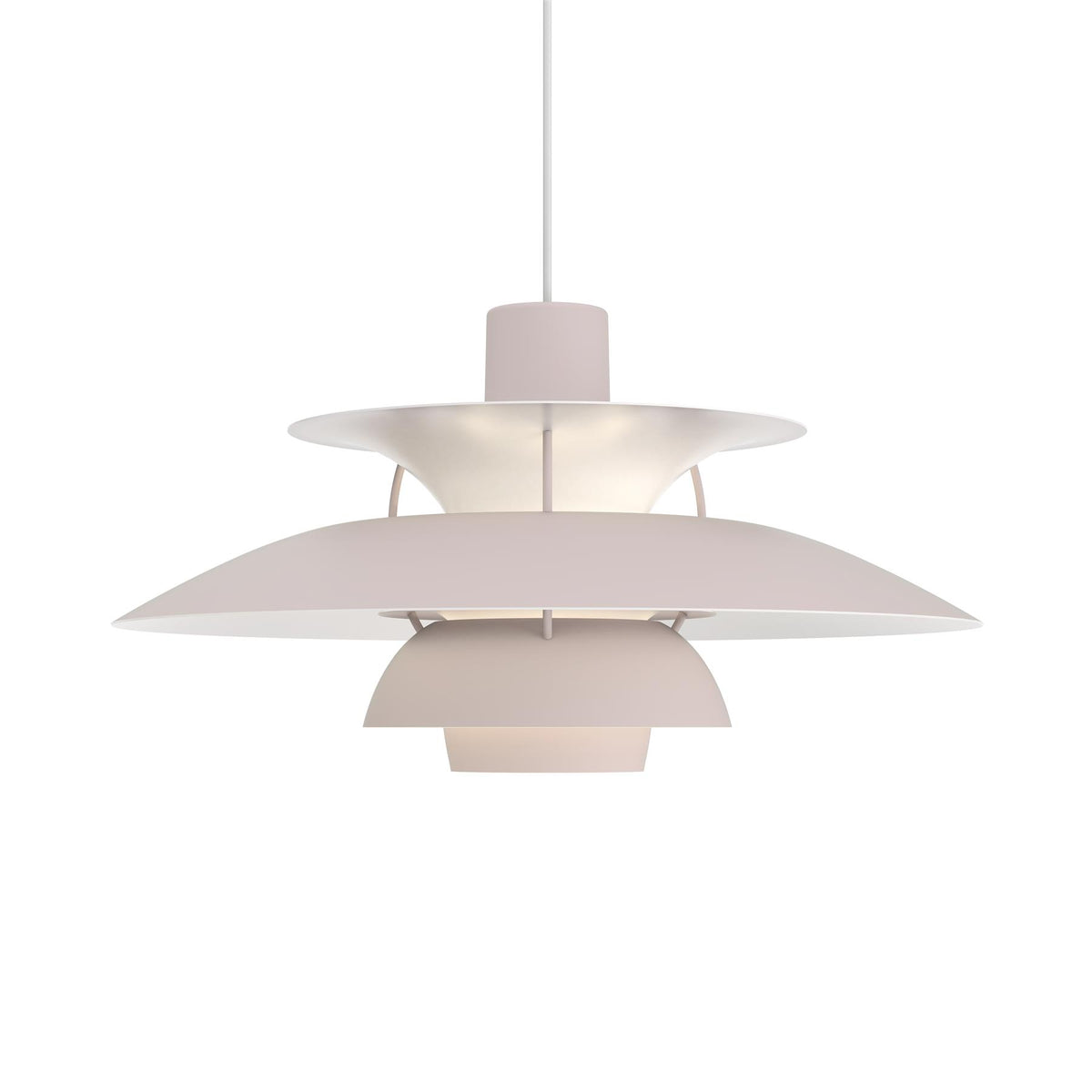 Louis Poulsen PH 5 500 Monochrome Pendant Light