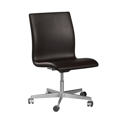 Fritz Hansen Oxford Office Chair with Low Back and Wheels