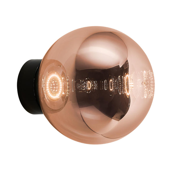 Outlet Tom Dixon Globe Surface LED Wall Light - Copper