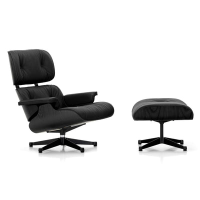 Vitra Eames Classic Lounge Chair in Black Ash