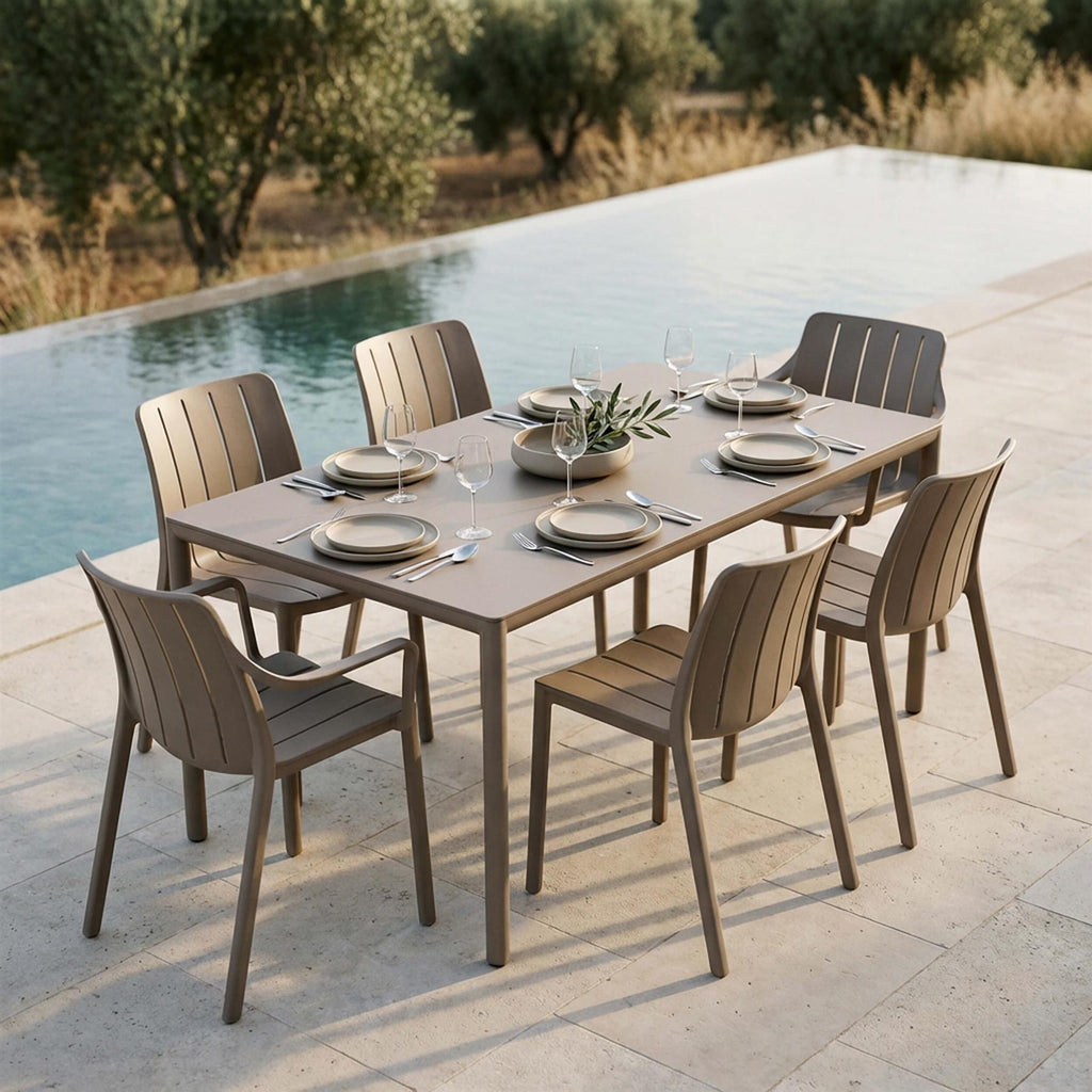 Nardi Tiberina Outdoor Dining Set - Large - Curated by Holloways of Ludlow