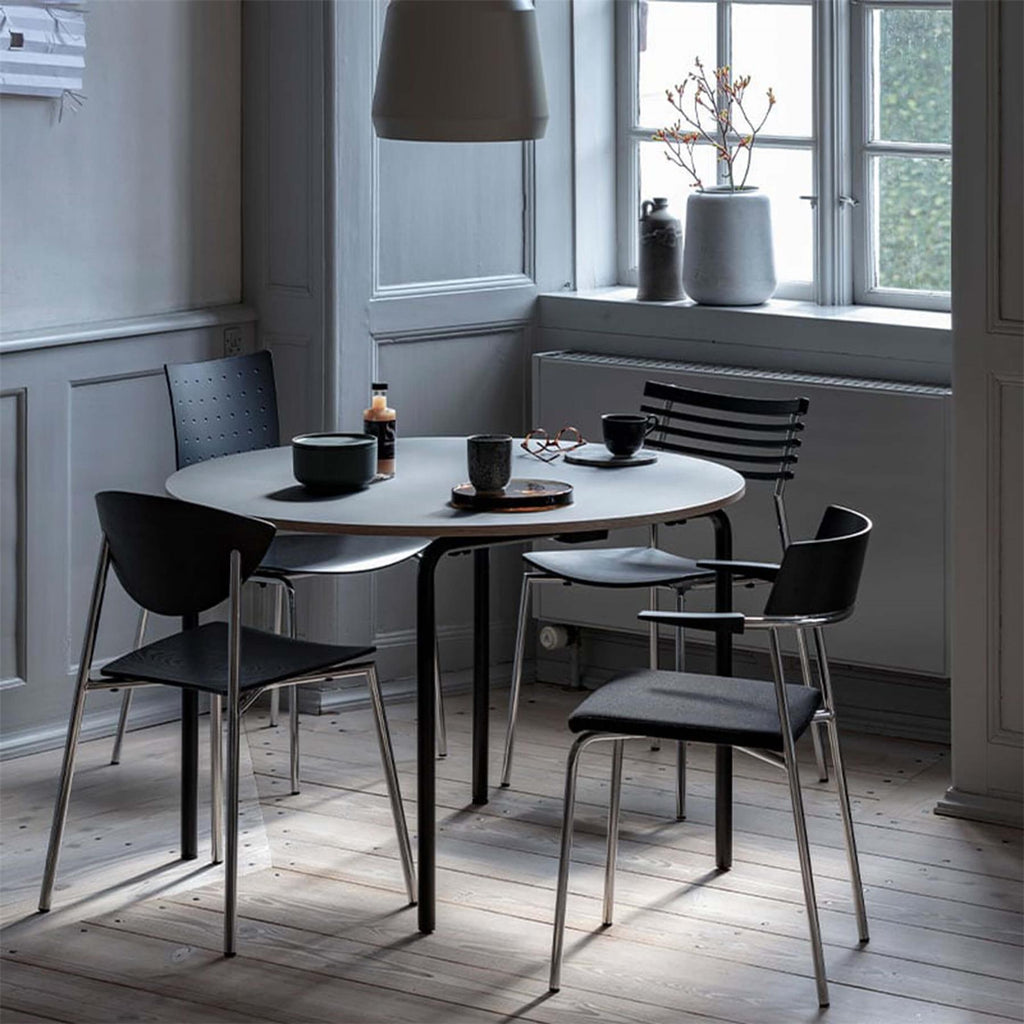 Andersen Furniture Tube Fold Table, Round