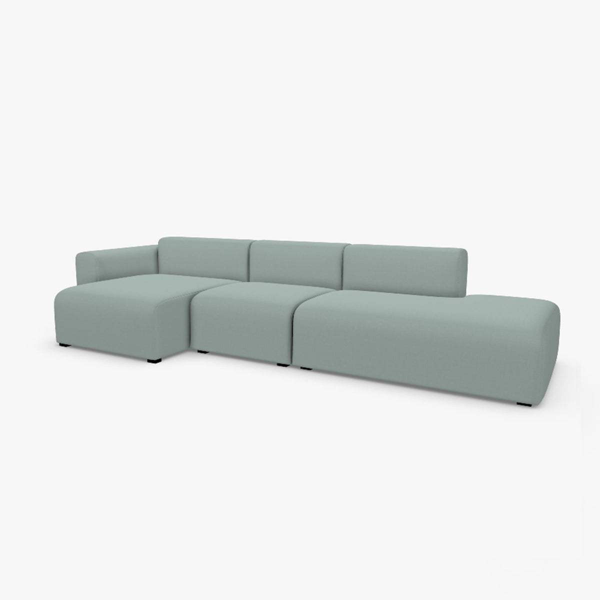 HAY Mags Sofa 3+ Seater Combination 4 Left