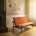 Finn Juhl The Japan 2 Seater Sofa in Clear Oiled Oak