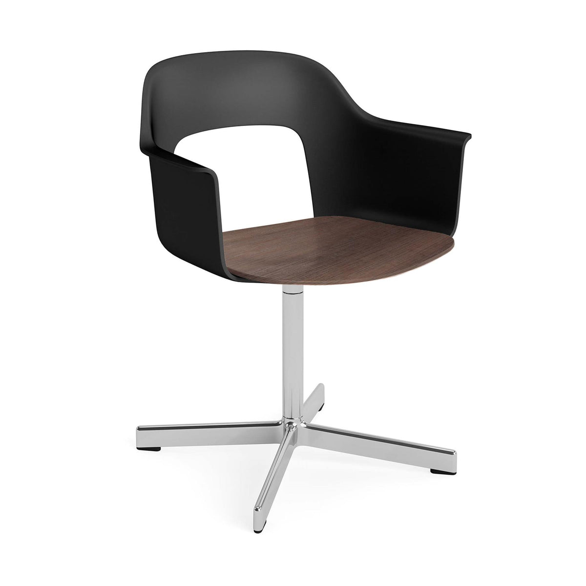 HAY Layout Armchair 232 with 4 Star Swivel Base