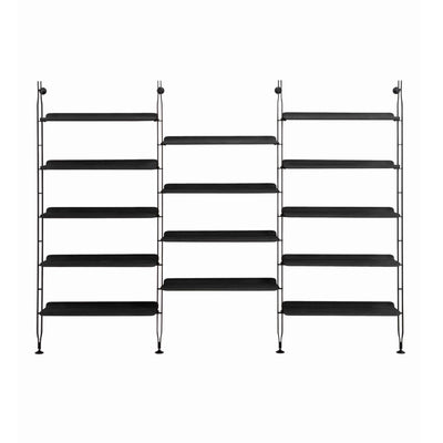 Kartell Adam Wood Triple Shelf