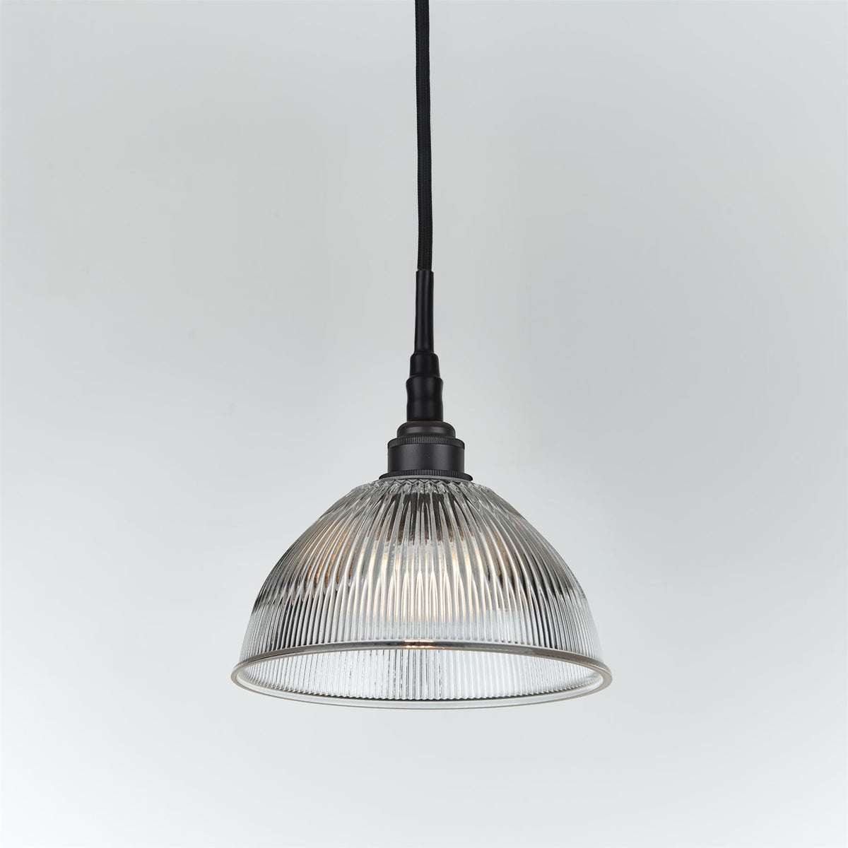 Old School Electric Prismatic Dome Pendant Light : Bathroom Version