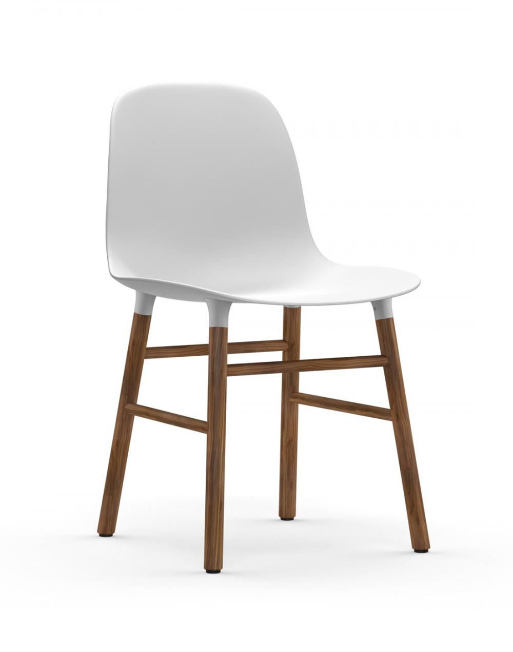 Normann Copenhagen Form Chair with Wooden Legs