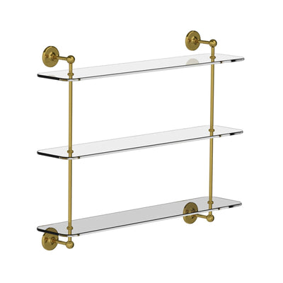 Lefroy Brooks Three Tier Glass Shelf LB4518