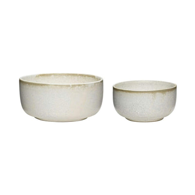 Hubsch Clay Bowls, Set of 2