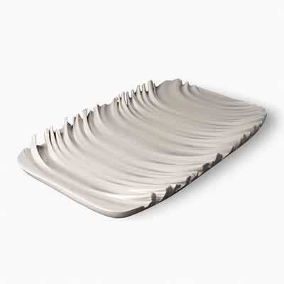 Bitossi Lastra Incisa Bianco Lucido