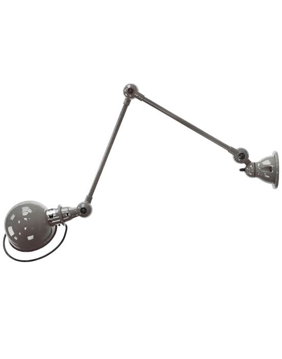 Jielde Loft Two Arm Wall Light - Gloss