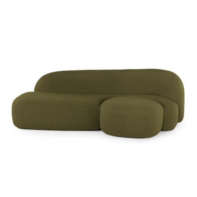 Kartell Aaland 3+ Seater Sofa Tissue Gorgone