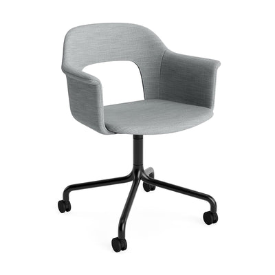 HAY Layout Armchair 264 with 4 Star Arc Swivel Wheel Base