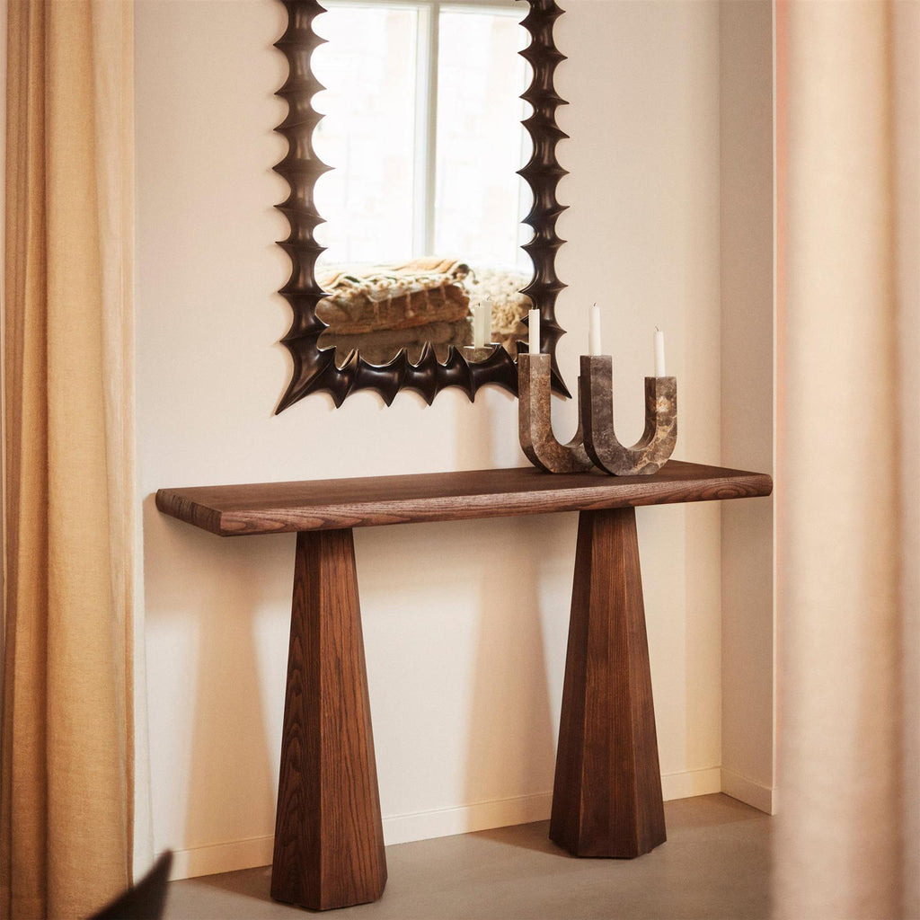 Dusty Deco Hexagon Console Table