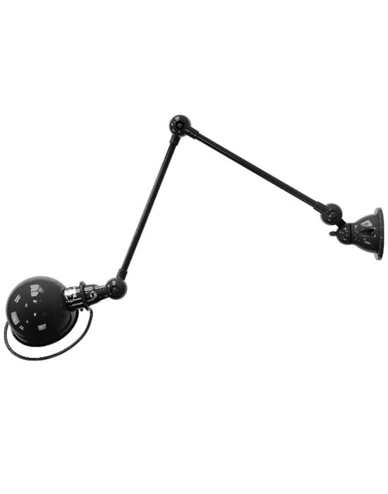 Jielde Loft Two Arm Wall Light - Gloss