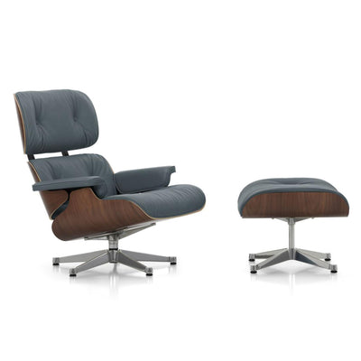 Vitra Eames Contemporary Lounge Chair in Dark Walnut