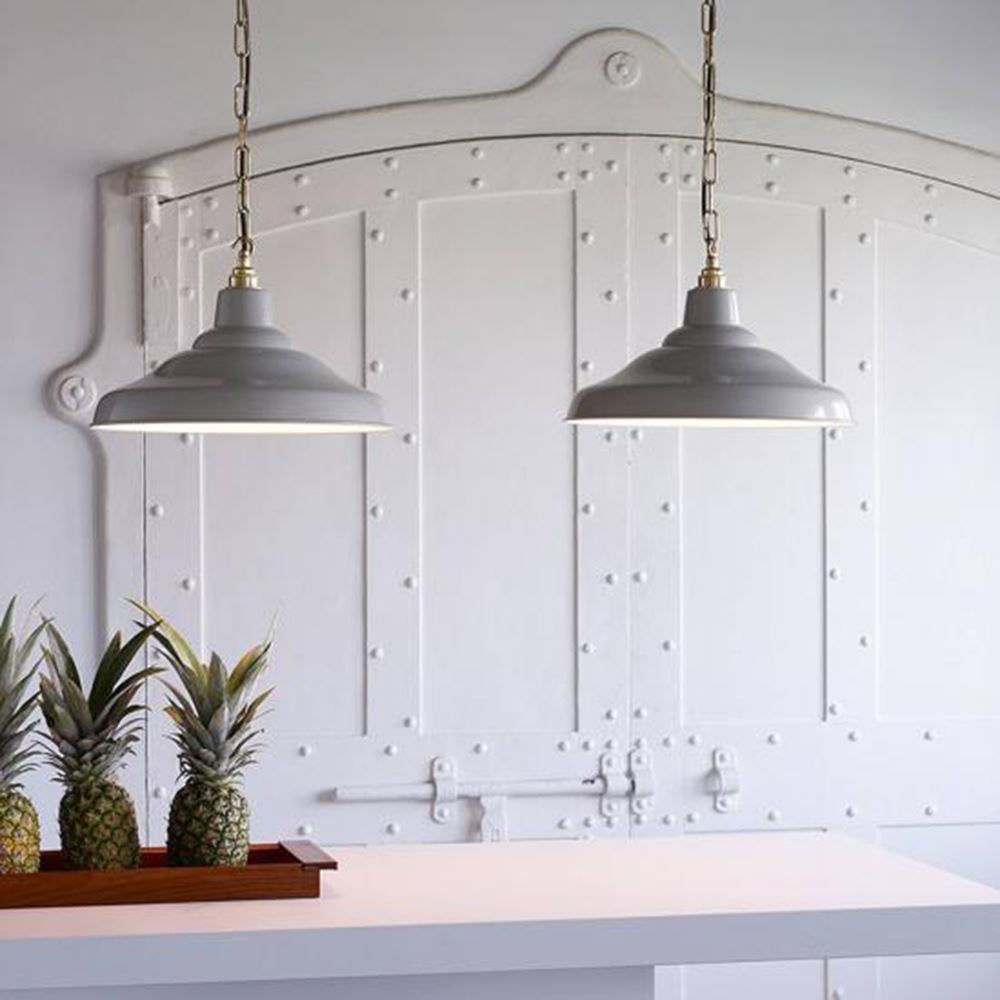 Davey School Spun Pendant Light