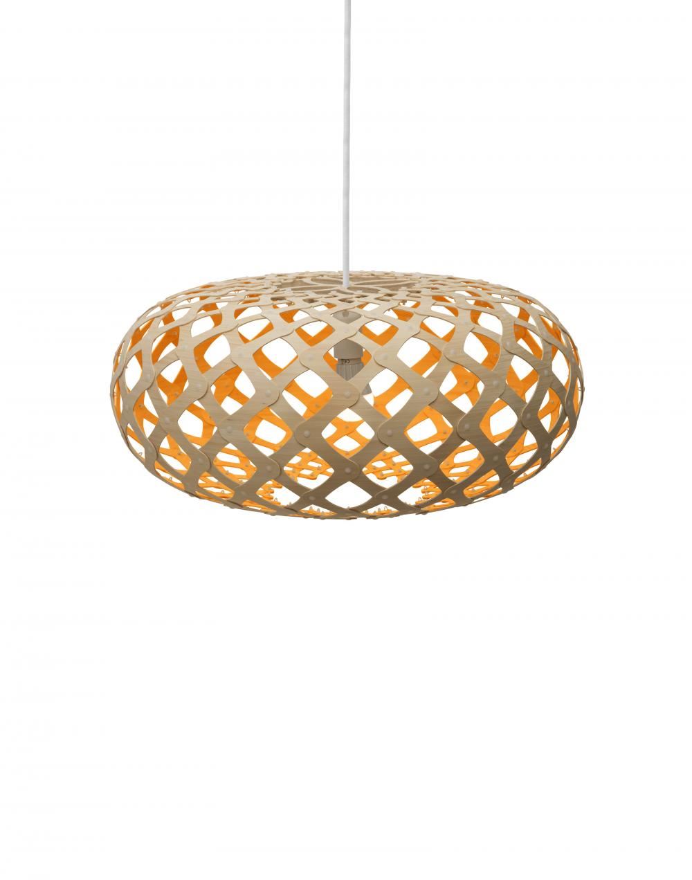 David Trubridge Kina Pendant Light Coloured - 1 Side