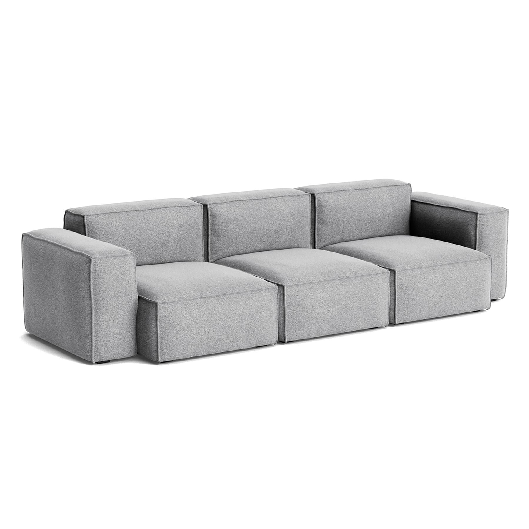HAY Mags Soft 3+ Seater Sofa Low Armrest with Removable Cover Combination 1