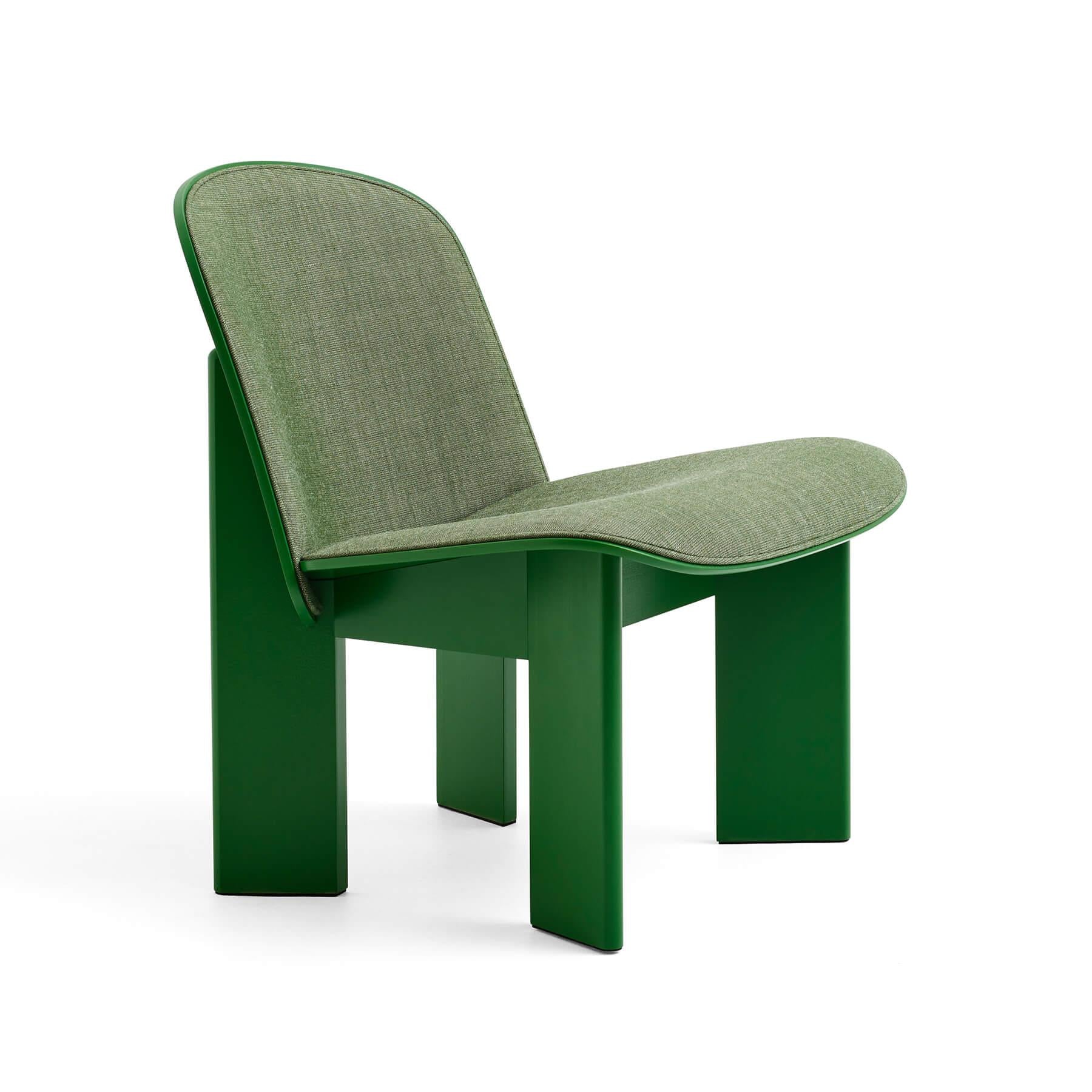HAY Chisel Lounge Chair Front Upholstered