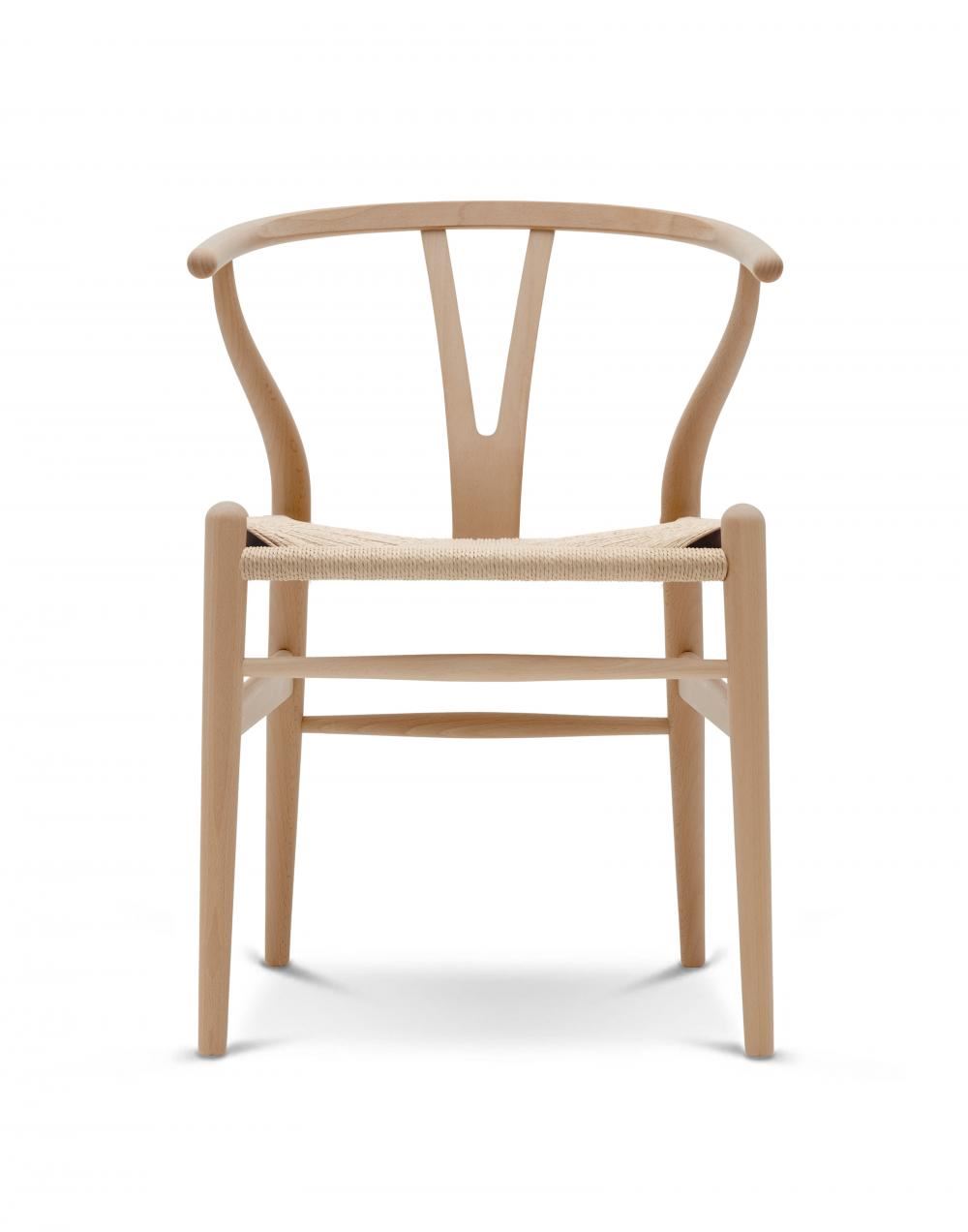 Carl Hansen & Son CH24 Wishbone Chair - Natural Paper Cord Seat