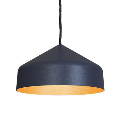 Ex-Display Art Design Cyrus Lavagna Pendant Light - Black with Copper Interior