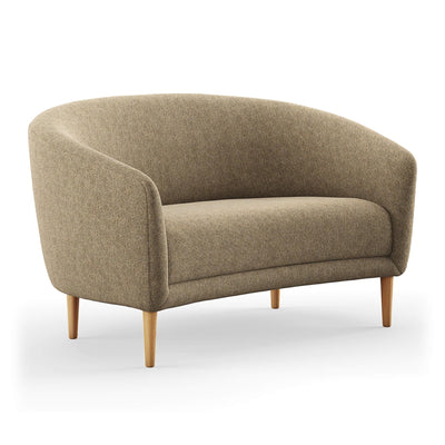 Finn Juhl The Little Mother 2 Seater Sofa in Dark Oiled Oak