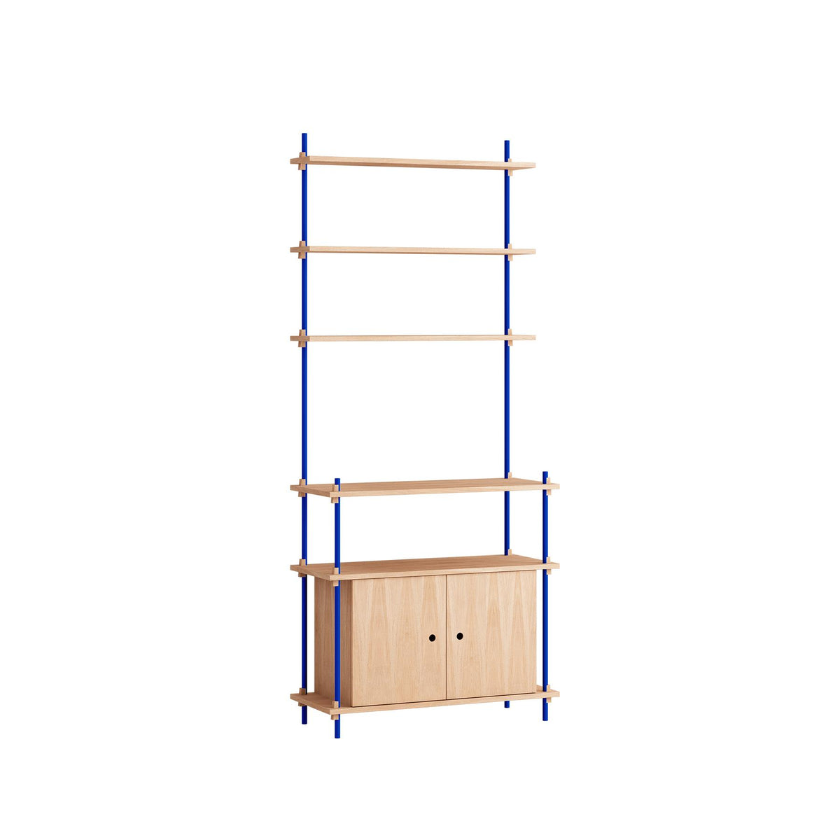 MOEBE Single Shelving System with Cabinet