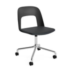 HAY Layout Chair 163 with 4 Star Swivel Wheel Base