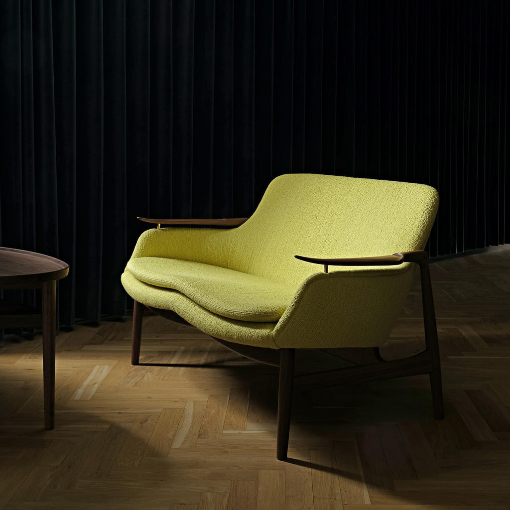 Finn Juhl The 53 Sofa in Dark Oiled Oak