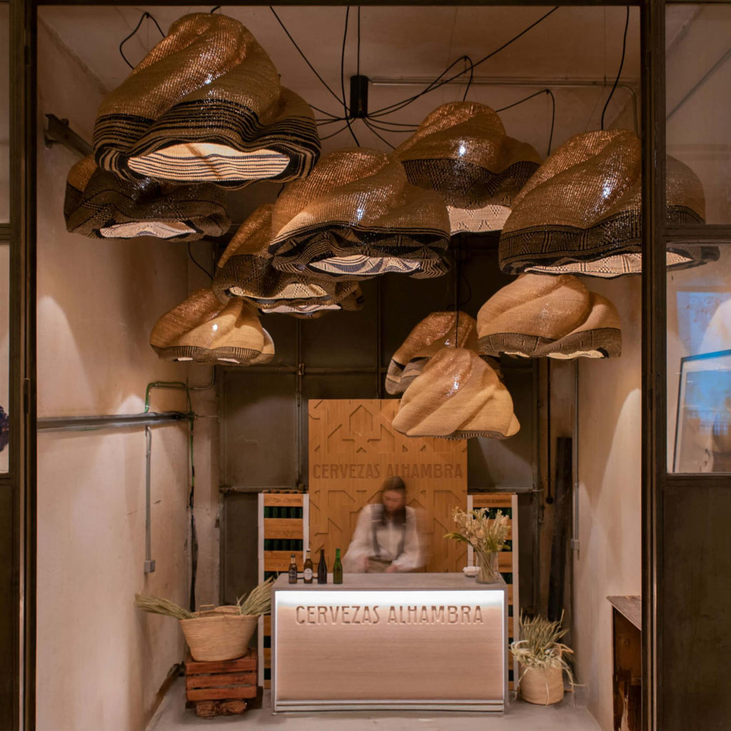 PET Lamp Bolgatanga Cluster Pendant Light