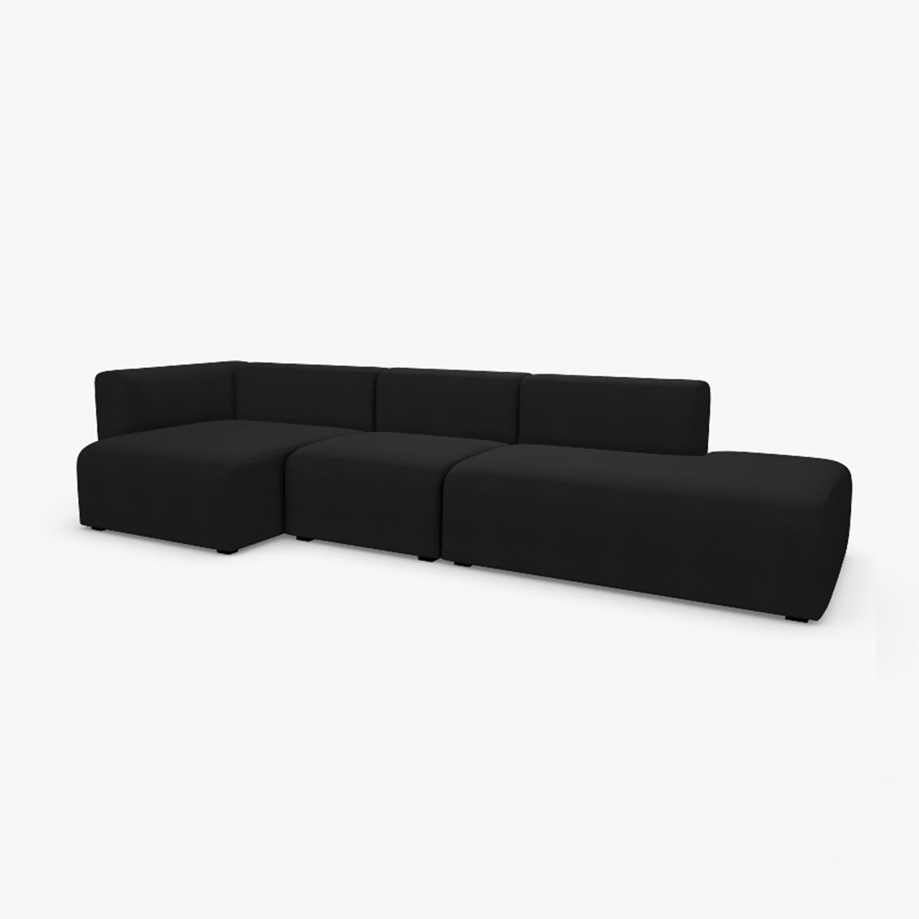 HAY Mags Sofa 3+ Seater Combination 4 Left
