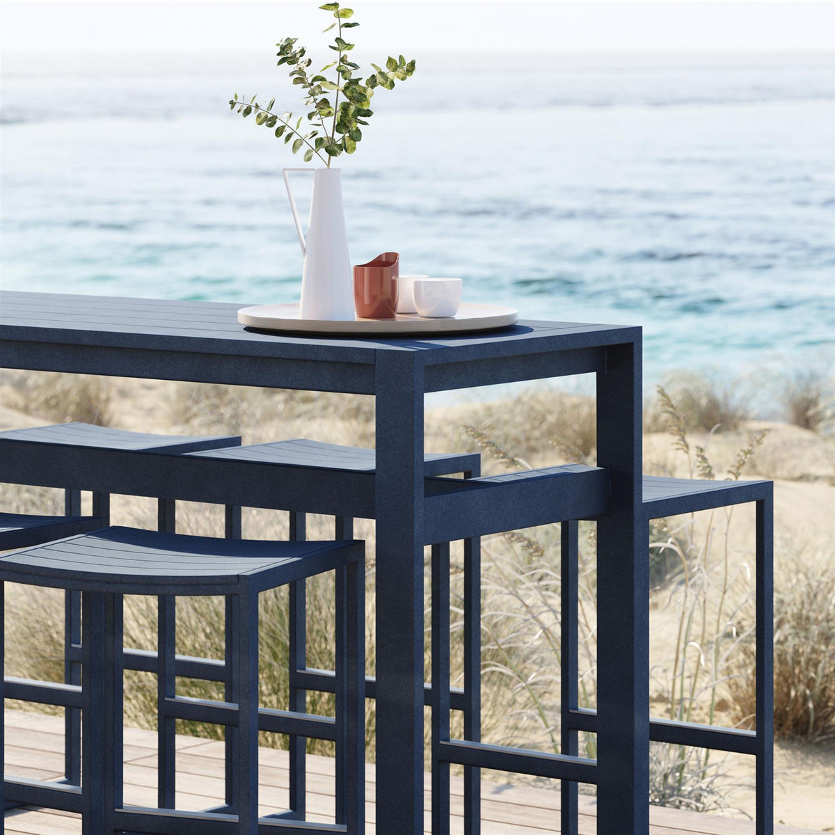 Case Furniture Eos Outdoor Rectangular Bar Table