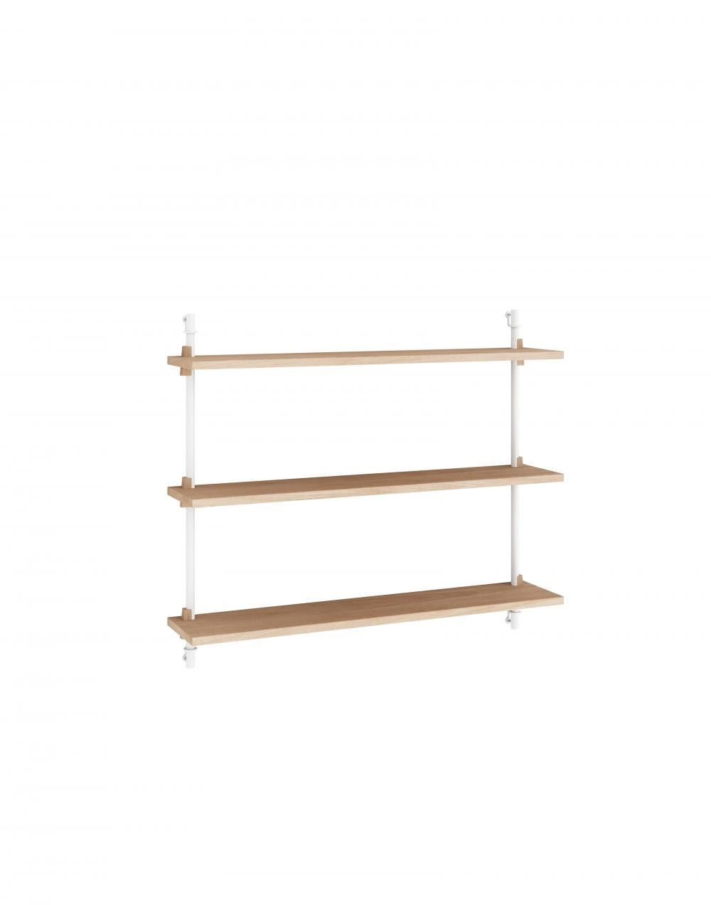 MOEBE Wall Shelving Set Single