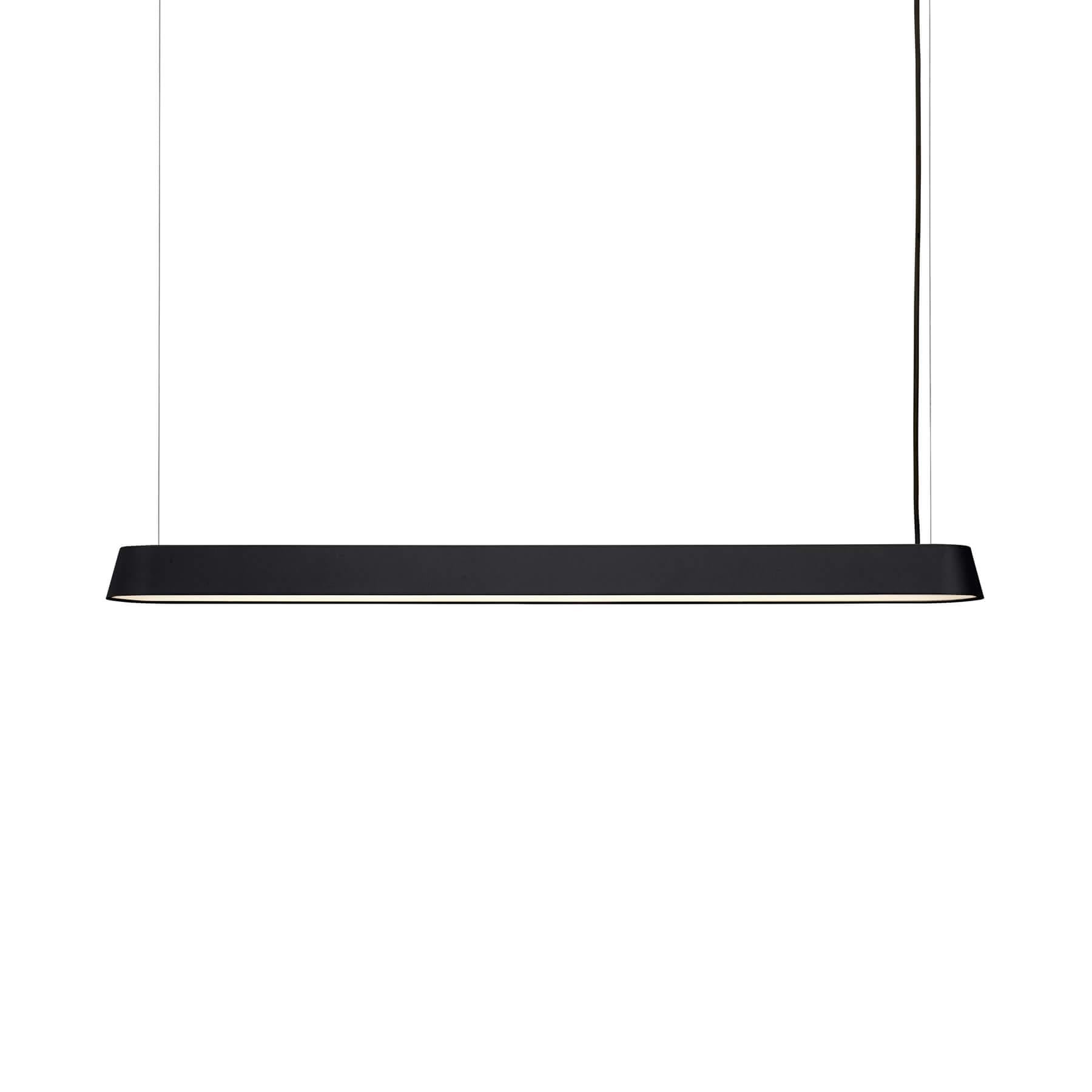 Muuto Mhy Pendant Lite Black ペンダントライト Muuto Linear Pendant Light | Holloways of Ludlow