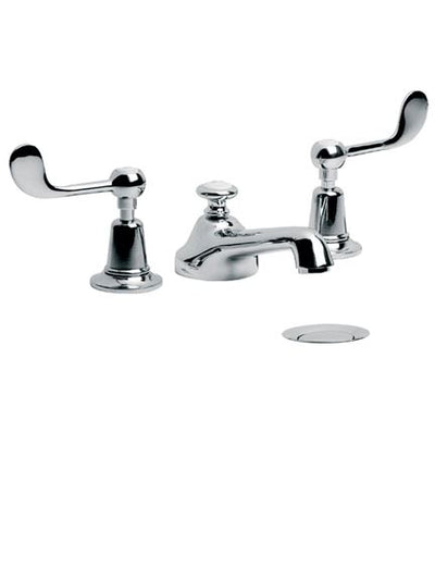 Lefroy Brooks CL1220 Classic Connaught Lever Three Hole Basin Mixer with Pop-Up Waste