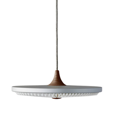 Ex-Display Le Klint 198 SSISO Pendant Light - Small, Smoked Oak, Paper Shade