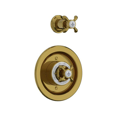 Lefroy Brooks La Chapelle Archipelago Thermostatic Valve  & Flow Control FR8801