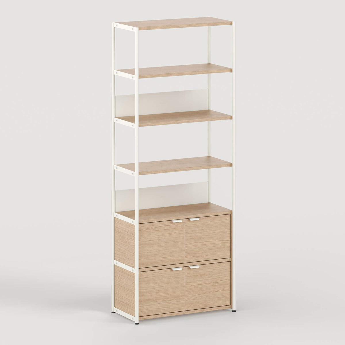 TIPTOE Unit Shelf Level 5 & 6 with Double Doors Shelf