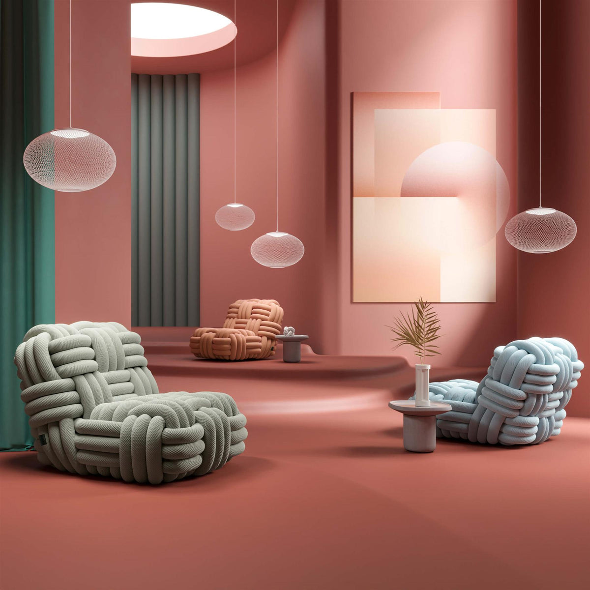 Moooi Knitty Lounge Chair