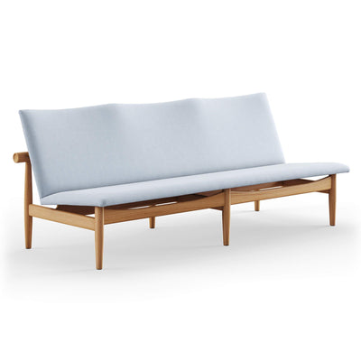 Finn Juhl The Japan 3 Seater Sofa in Dark Oiled Oak