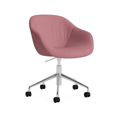 HAY AAC 253 Chair, Soft Upholstery - 5 Star Swivel Base, Gas Lift and Wheels