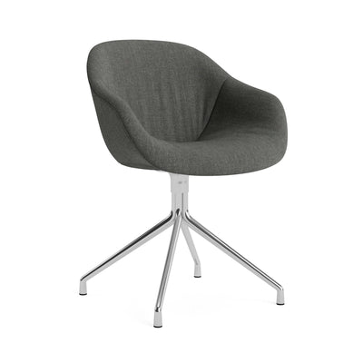 HAY AAC 221 Chair, Soft Upholstery 4 Star Swivel Base Standard Glider