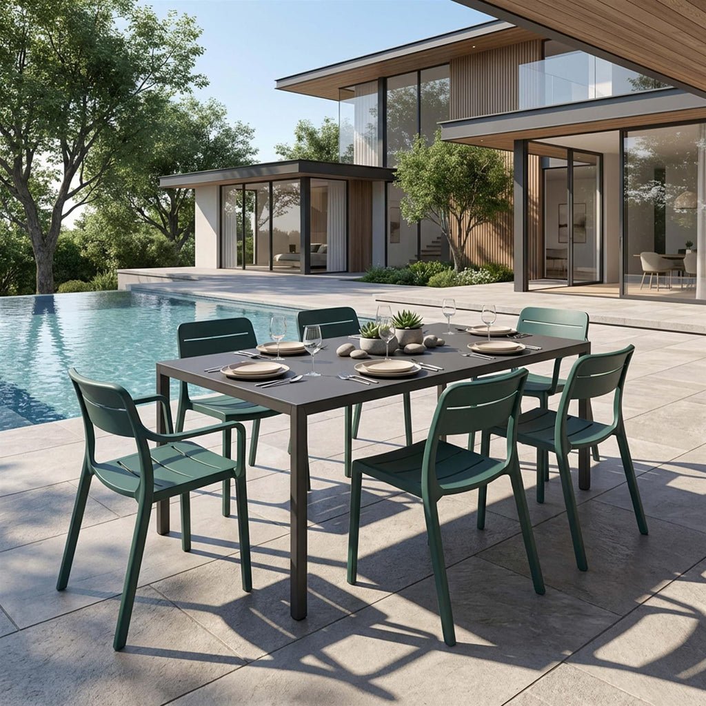 Nardi Cassia Outdoor Dining Set - Large - Curated by Holloways of Ludlow