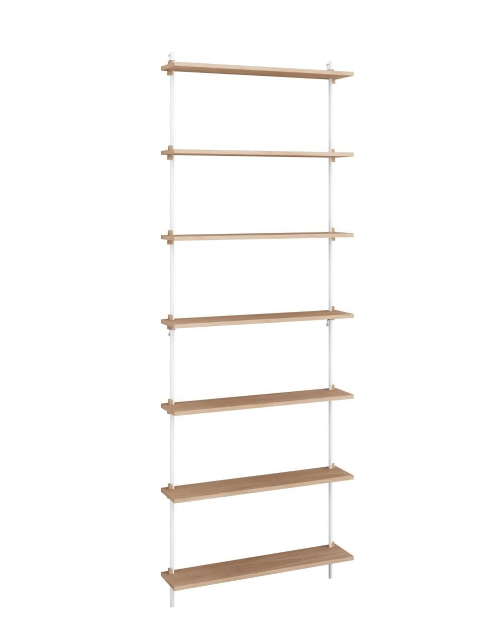 MOEBE Wall Shelving Set Single