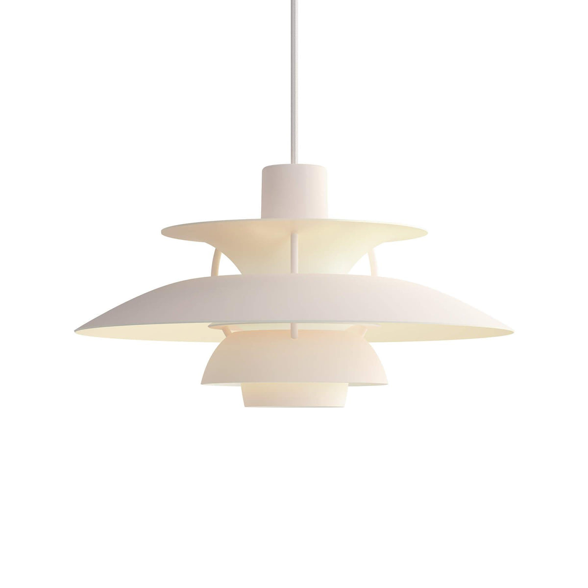Louis Poulsen PH 5 300 Monochrome Pendant Light