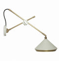 Outlet Bert Frank Shear Wall Light - Satin White