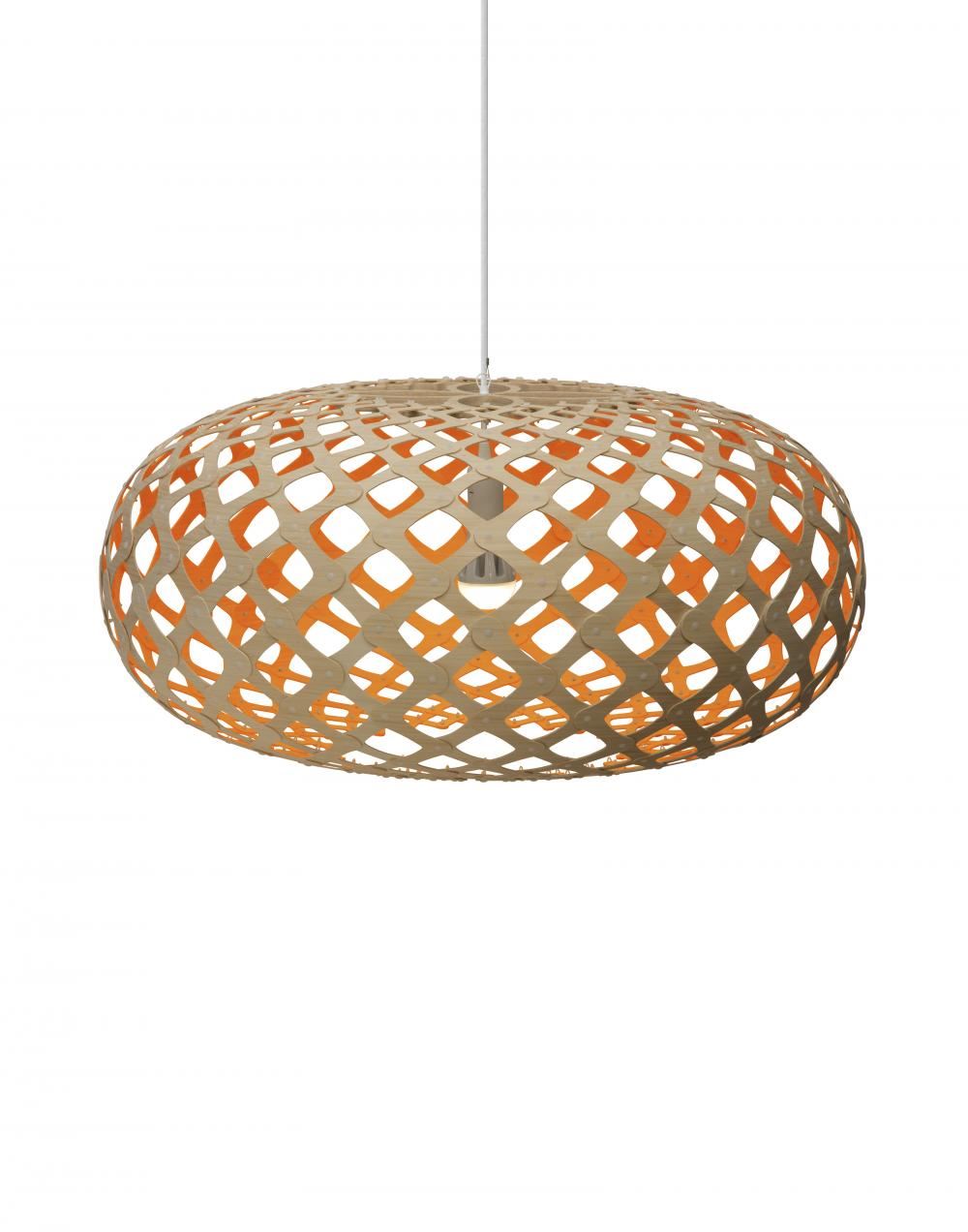 David Trubridge Kina Pendant Light Coloured - 1 Side